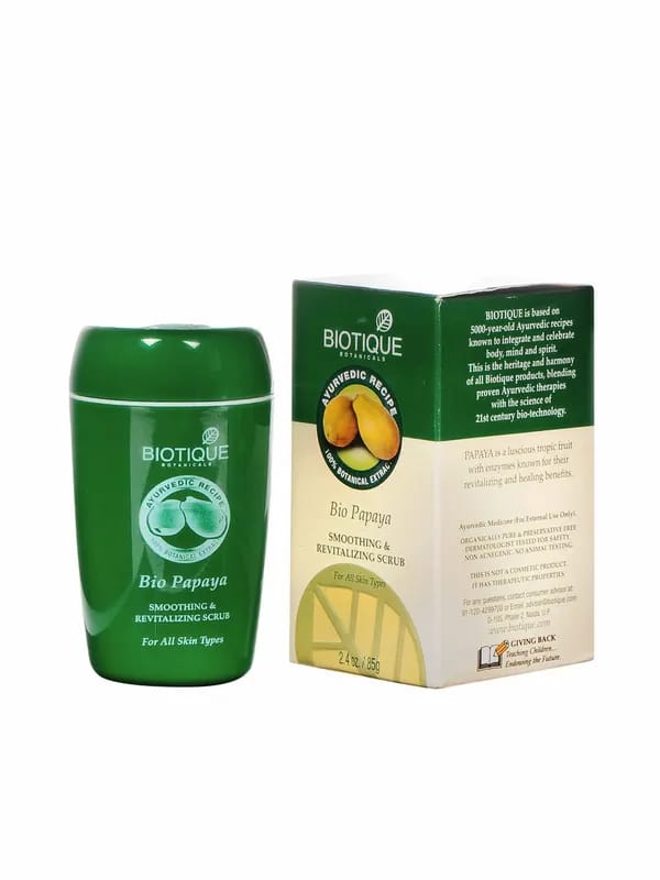 Biotique Women Bio Papaya Revitalizing Scrub