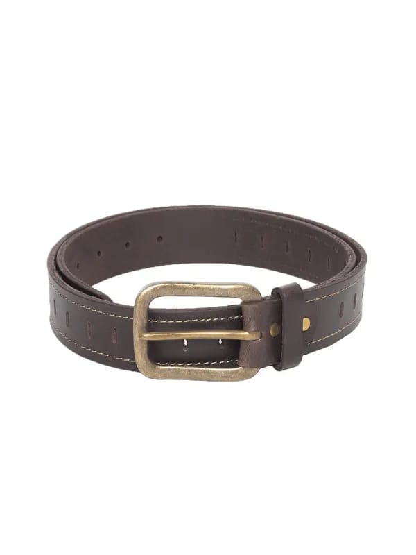 New Hide Men Brown Belt