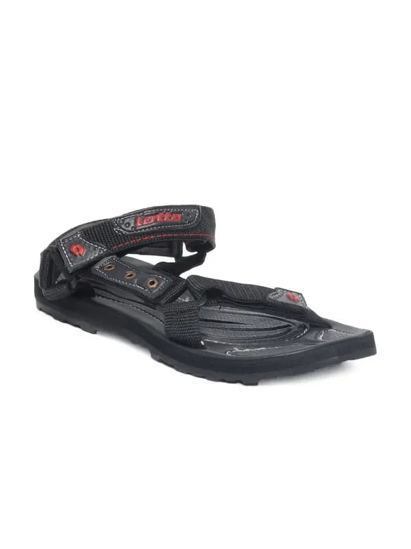 Lotto Men Black Sandals