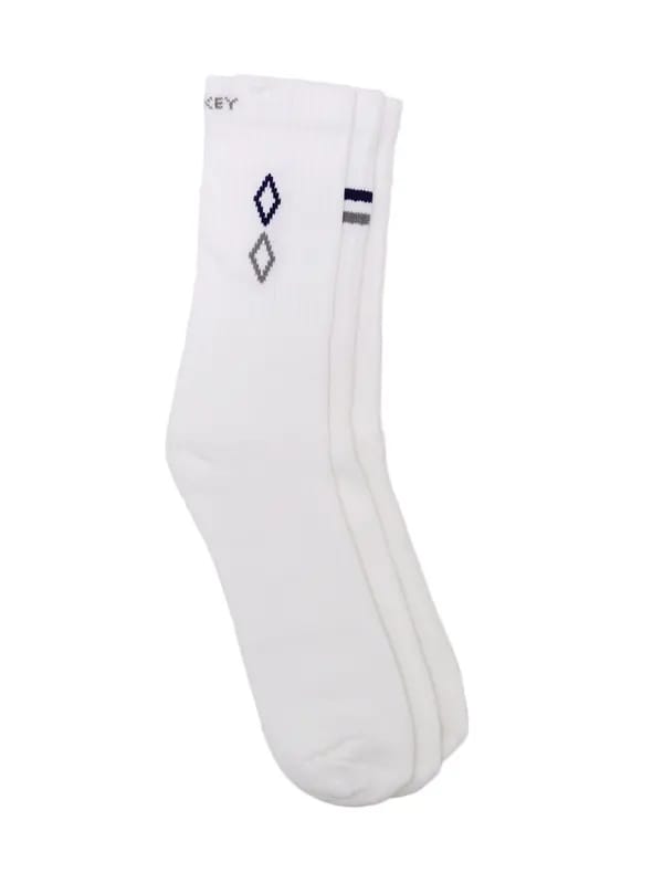 Jockey LCESCBRA Men White Pack of 3 Socks 2004