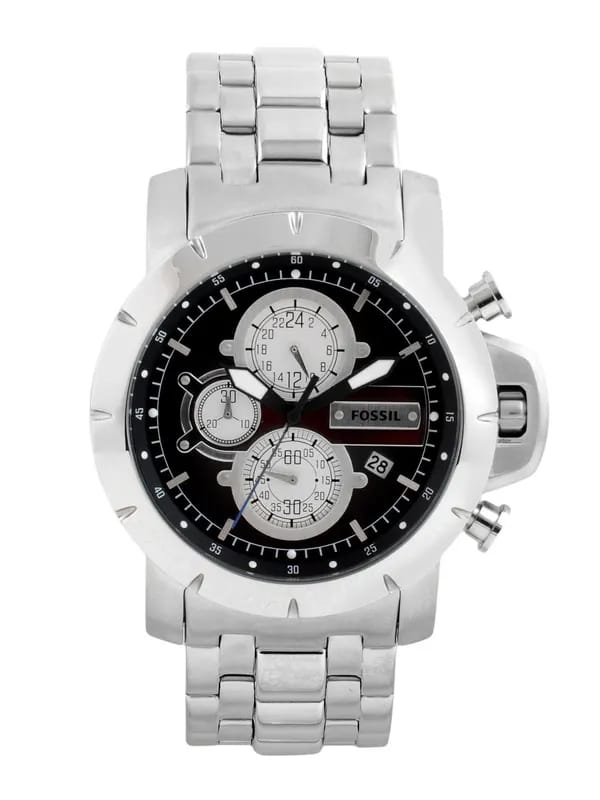 Fossil Men Black Dial Chronograph Watch JR1265