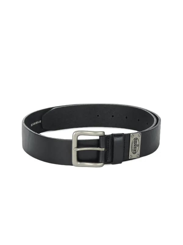 Fossil Men Black Belt