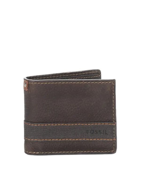 Fossil Men Brown Wallet