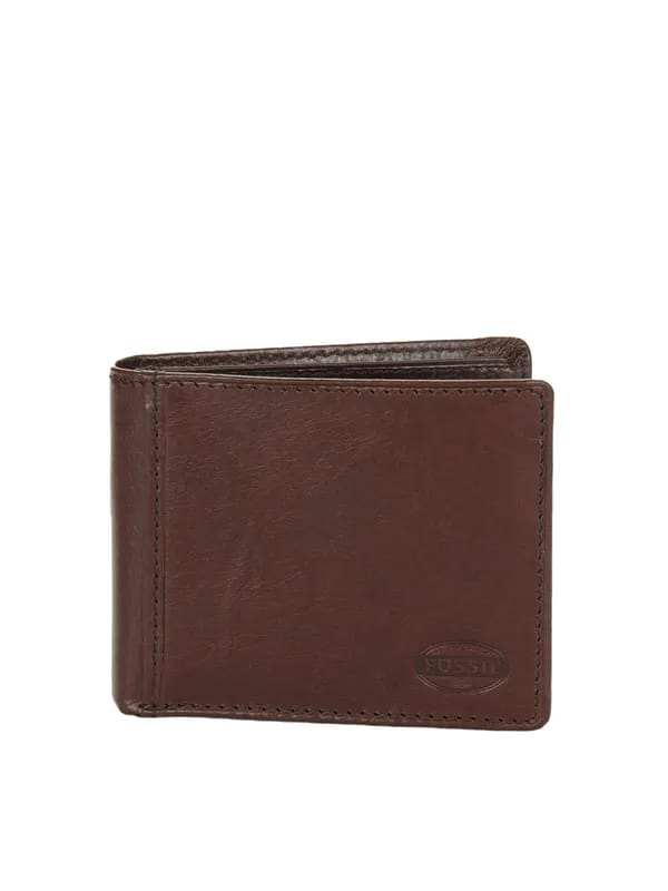 Fossil Men Brown Wallet