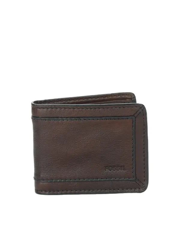 Fossil Men Brown Wallet