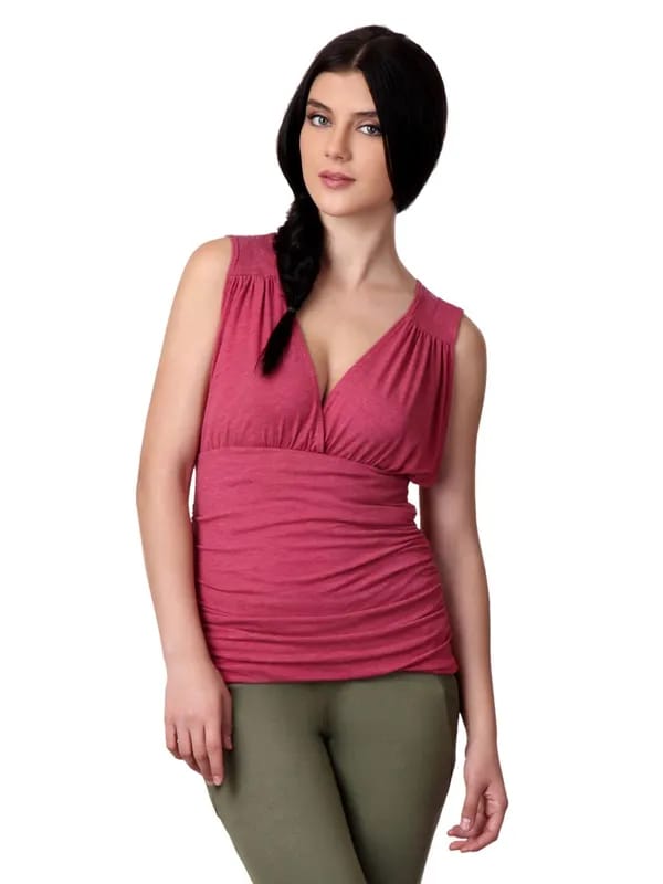 Tonga Women Pink Top