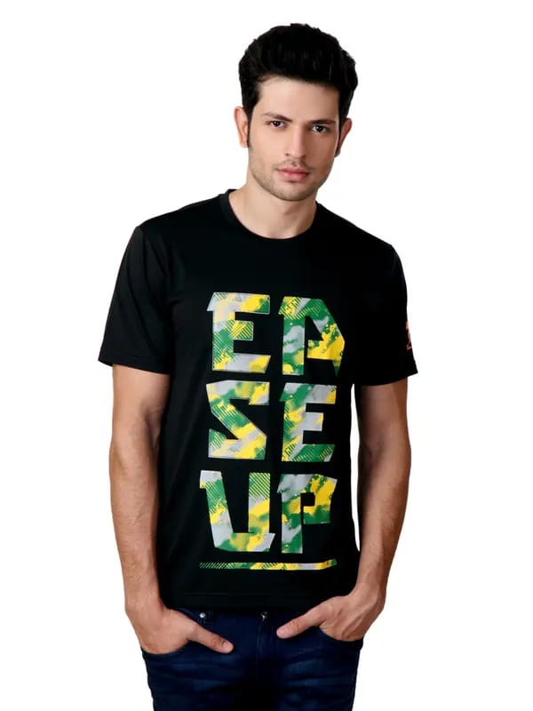 Puma Men Black T-shirt