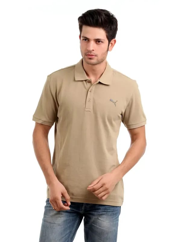 Puma Men Mushroom Brown T-shirt
