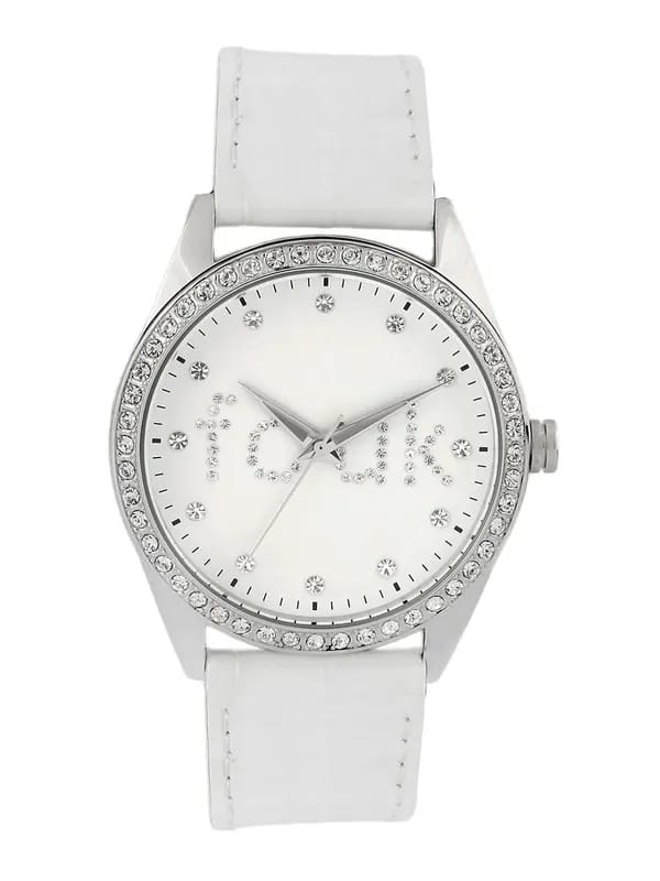 FCUK Women White Dial Watch FC1012WWN