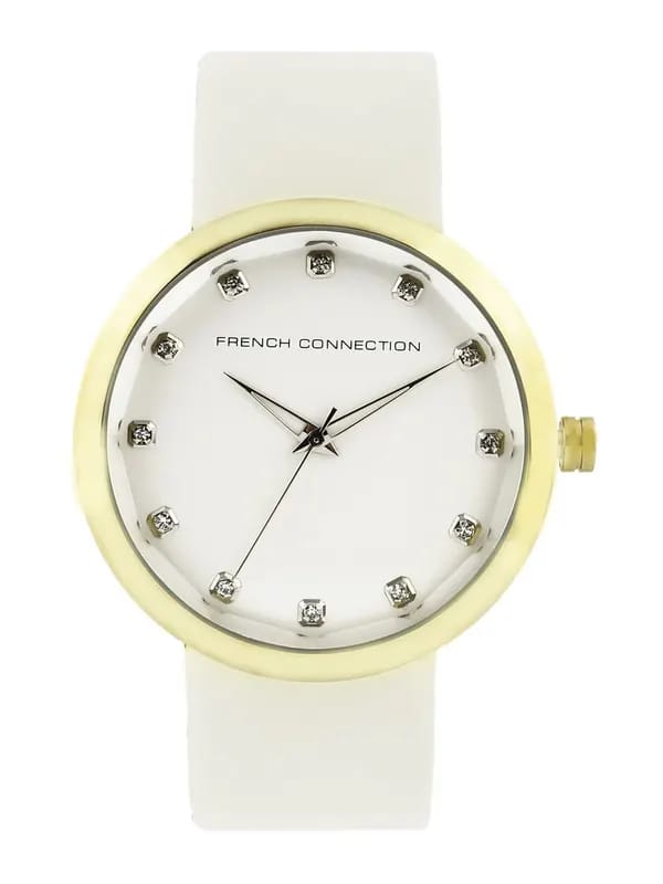 FCUK Women White Dial Watch FC1006WWN