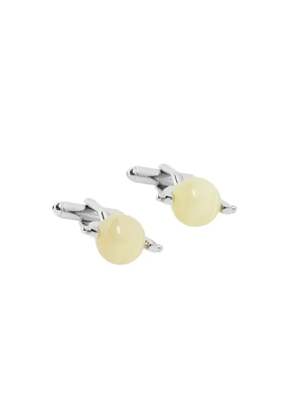 Hakashi Men Yellow Cufflinks