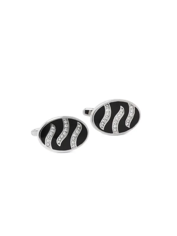 Hakashi Men Black Cufflinks