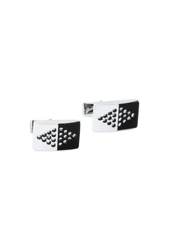 Hakashi Men Black Cufflinks