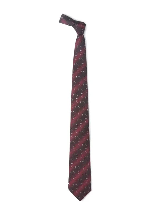 Hakashi Men Maroon Silk Tie