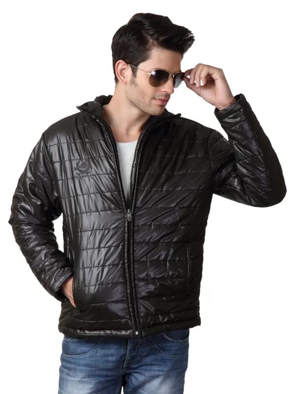 Just Natural Men Black Jacket