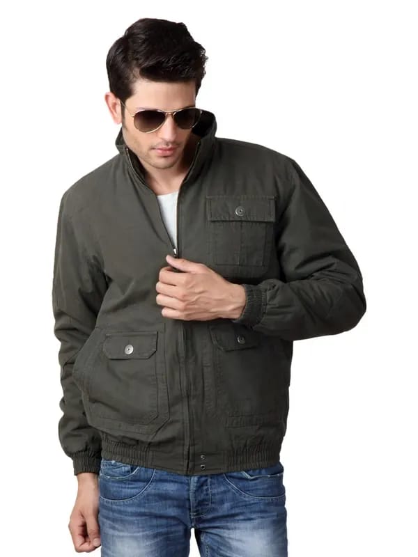 Just Natural Men Olive Jacket