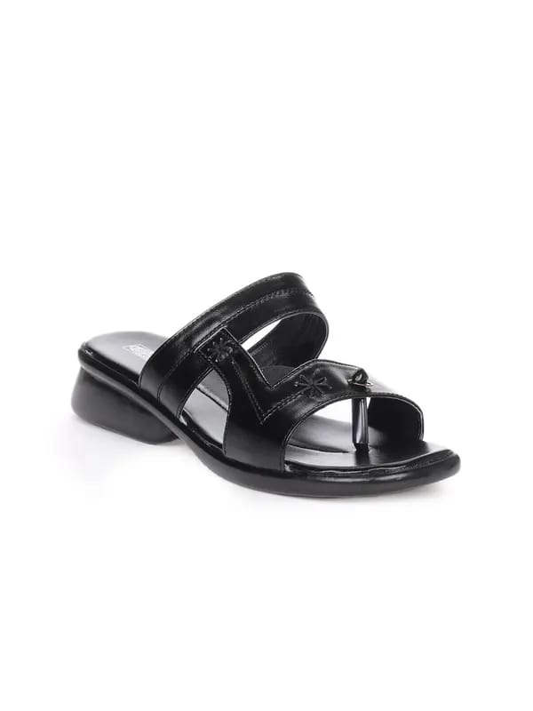 Tiptopp Women Black Sandals