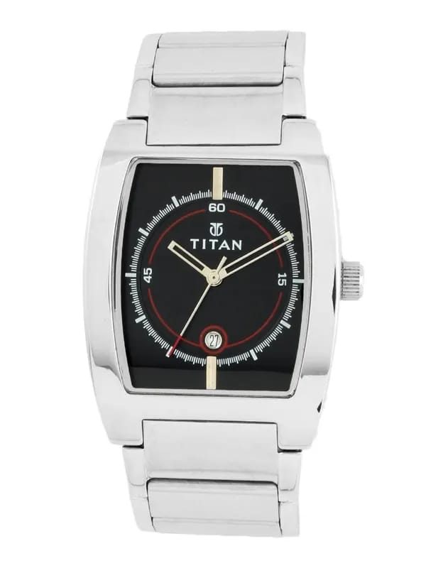 Titan Men Black Watch