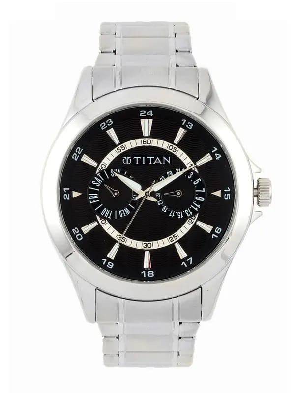 Titan Men Black Watch