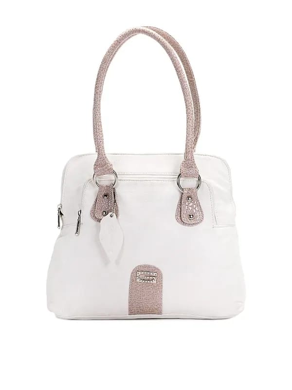 Spice Art Women White Handbag