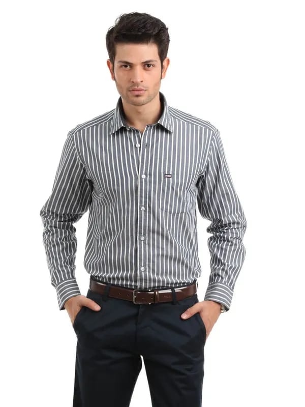 Arrow Sport Men Blue Slim Fit Shirt