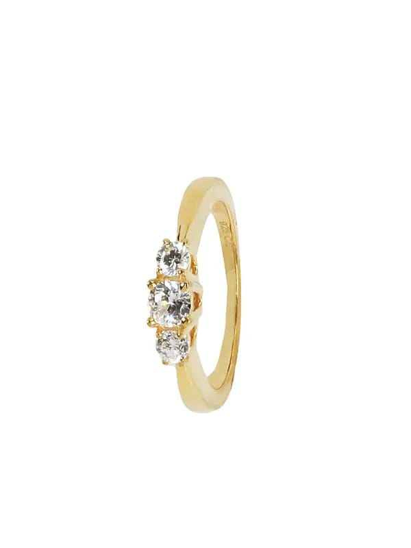Lucera Gold Plated Paheli Ring