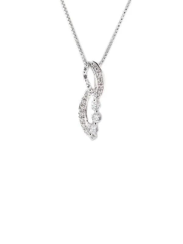 Lucera Silver Pendant With Chain