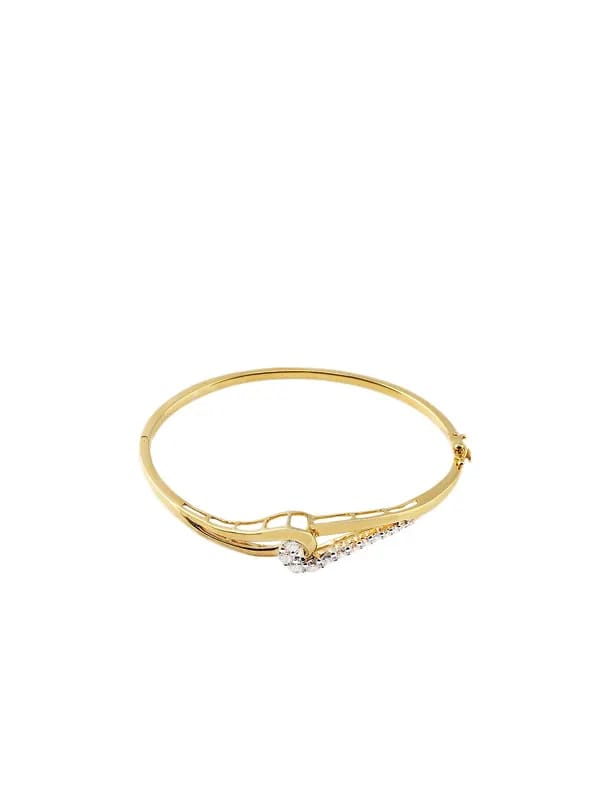 Lucera Gold Plated Bangle