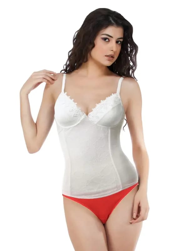 Avirate White Wired Corset Shapewear