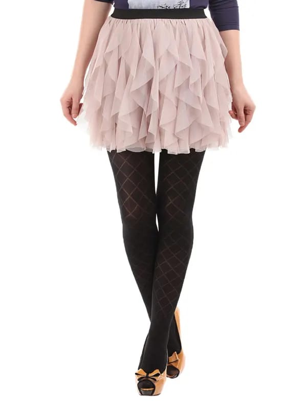 Femella Women Black Stockings