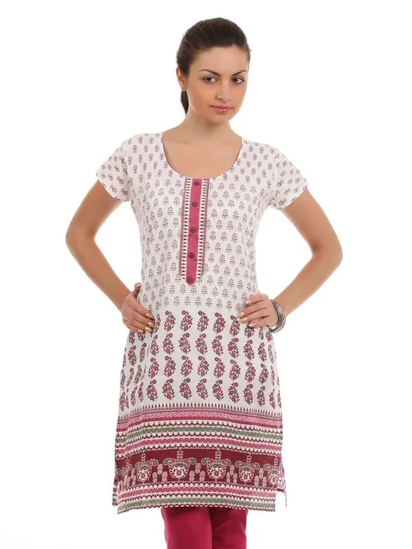 Diva Women White Kurta