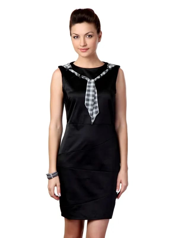 Avirate Black Dress