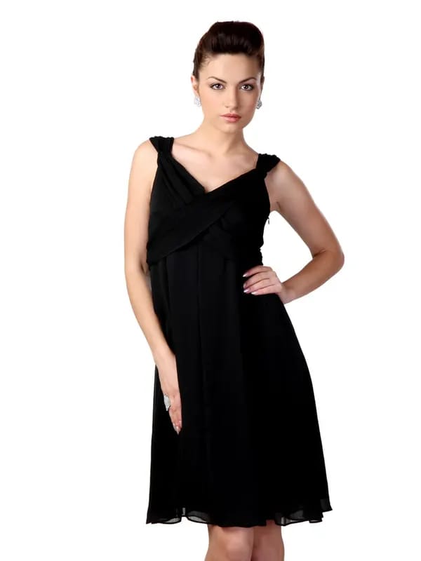 Avirate Black Dress
