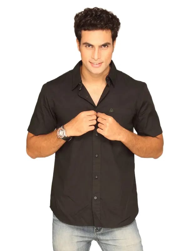 UCB Men Ben Logo Black Shirt