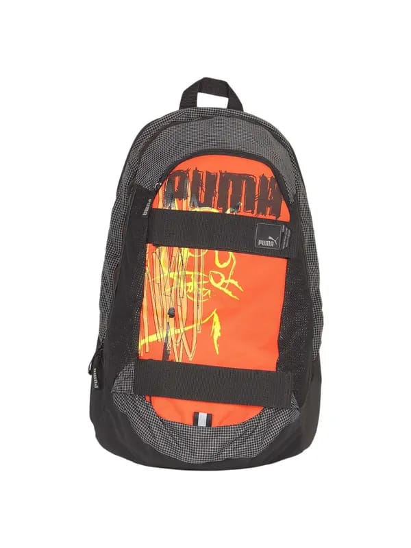 Puma Unisex Scribble Black Backpack