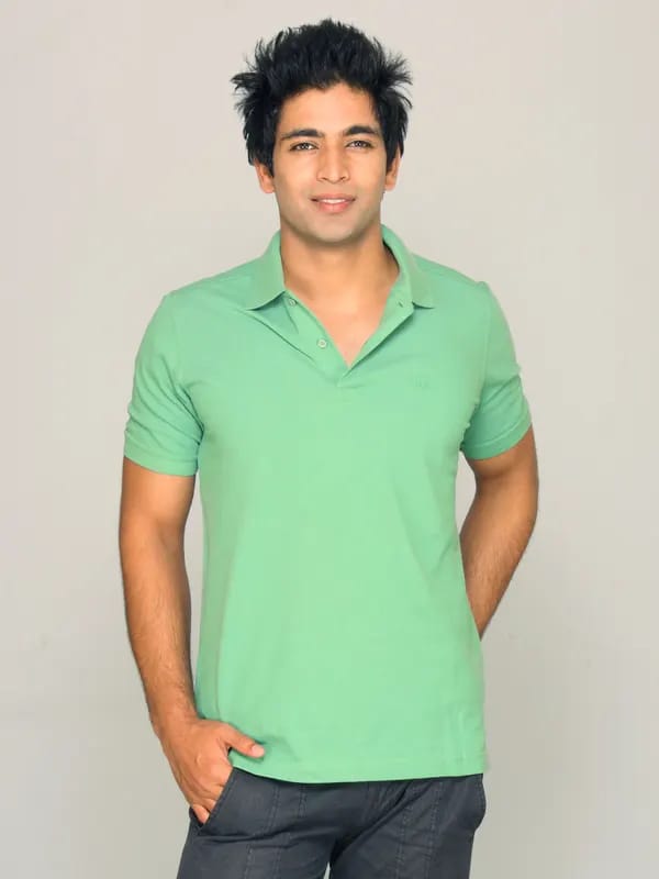UCB Men's Logo Chest Green T-shirt