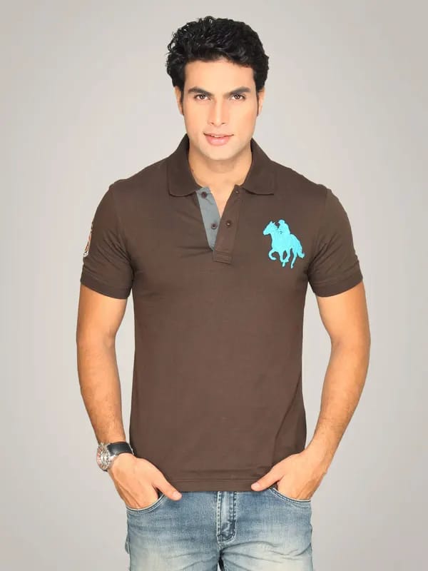 Classic Polo Classic Polo Swiss Brown Tee T-Shirt