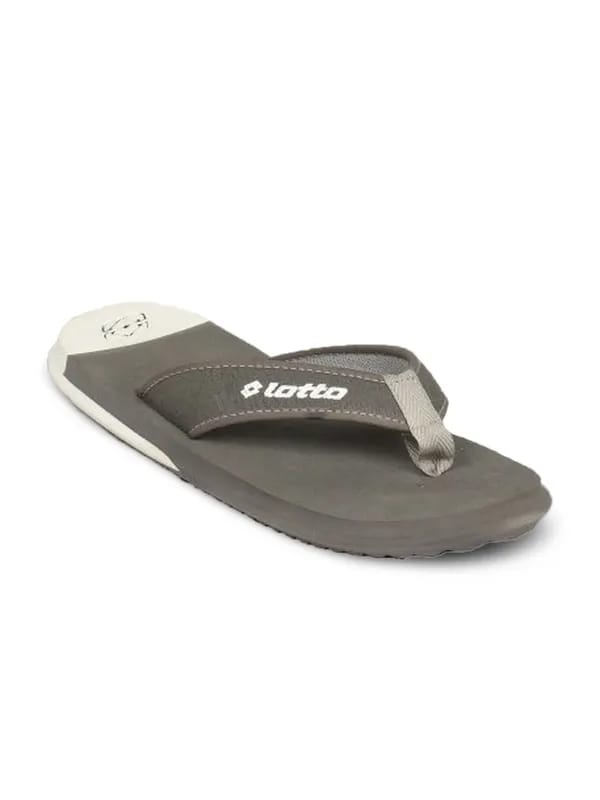 Lotto Men's Tonga Thong Grey Flip Flop