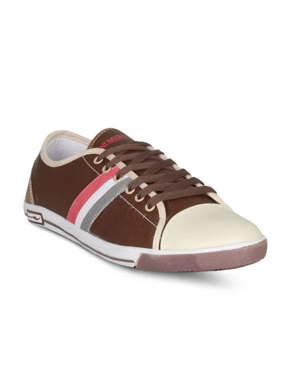 Numero Uno Men's Brown Beige Shoe