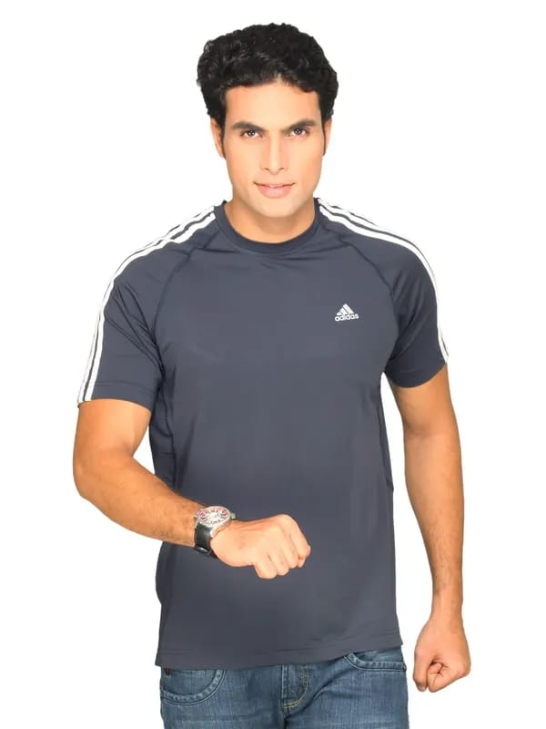 ADIDAS Men's Fit Dark Navy T-shirt