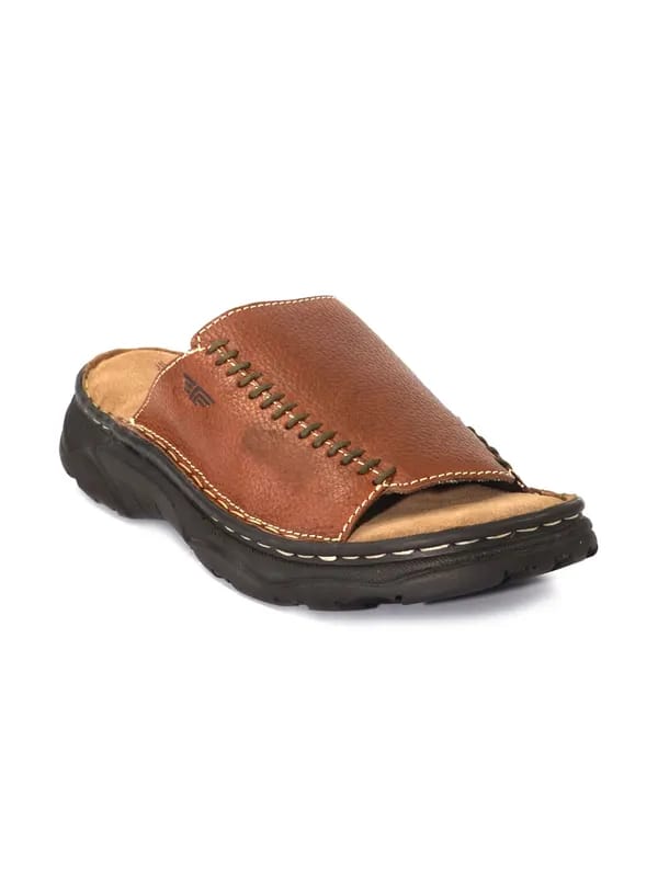 Red Tape Men Tan Brown Floater