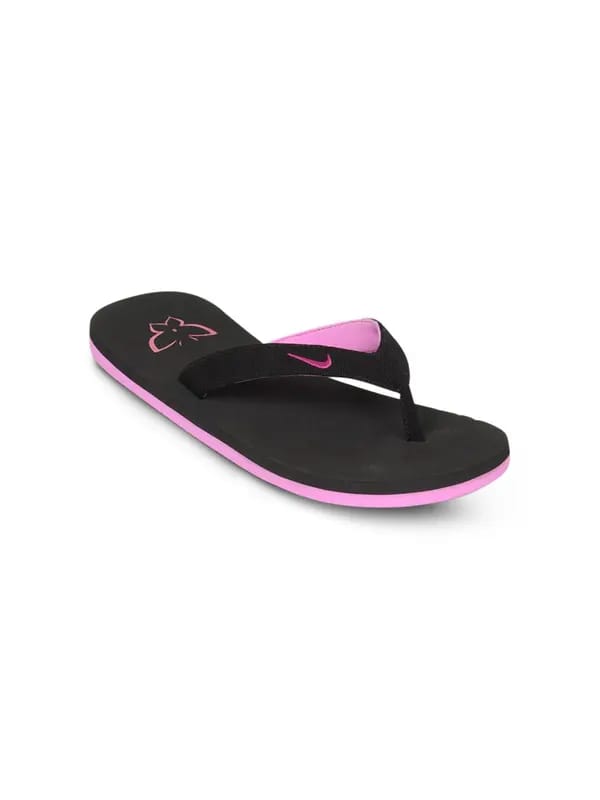 Nike Women's Butterfly Thong Black Flip Flop