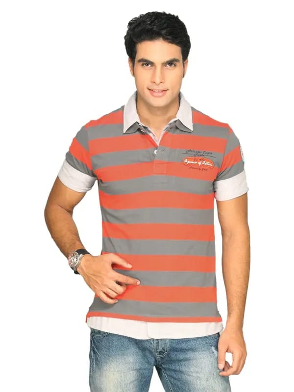s.Oliver Men's California Orange T-shirt