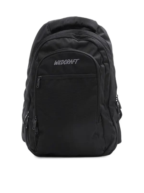 Wildcraft Unisex Black Backpack