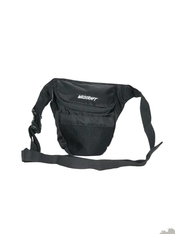 Wildcraft Unisex Black Waist Pouch