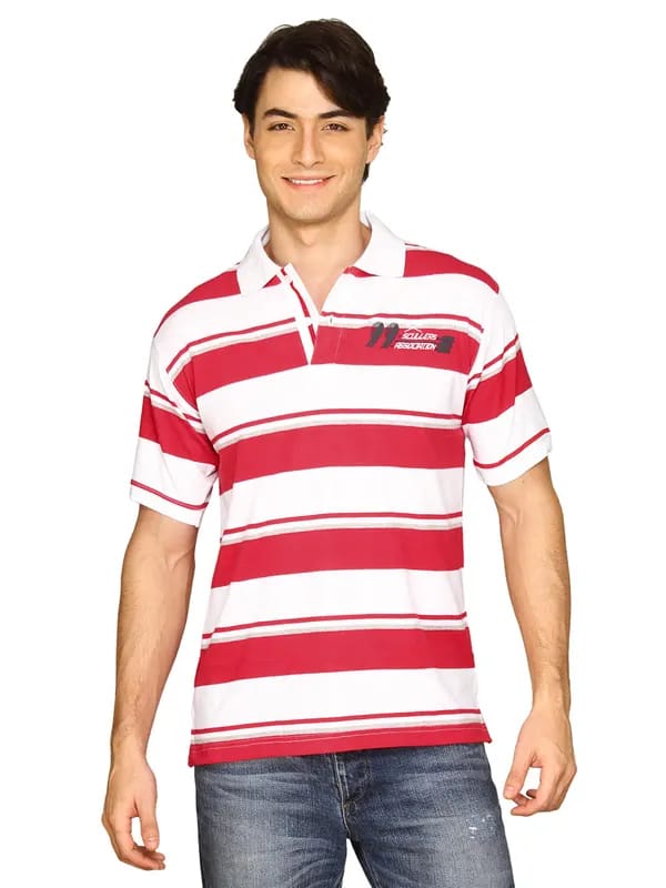 Scullers Men's Scul Red White T-shirt