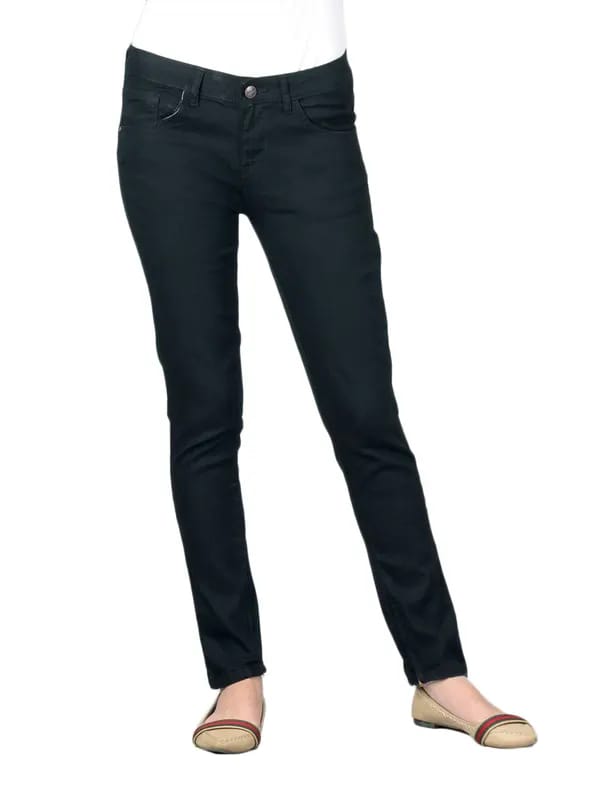 Jealous 21 Women Supper Zipped Ankle Black Jeans