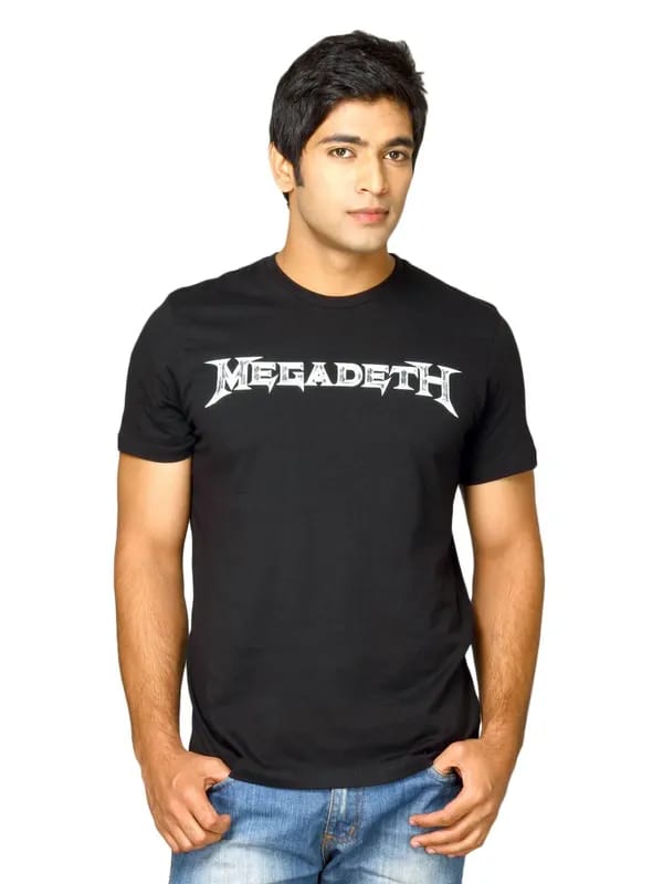 Megadeth Men's Logo Black T-shirt