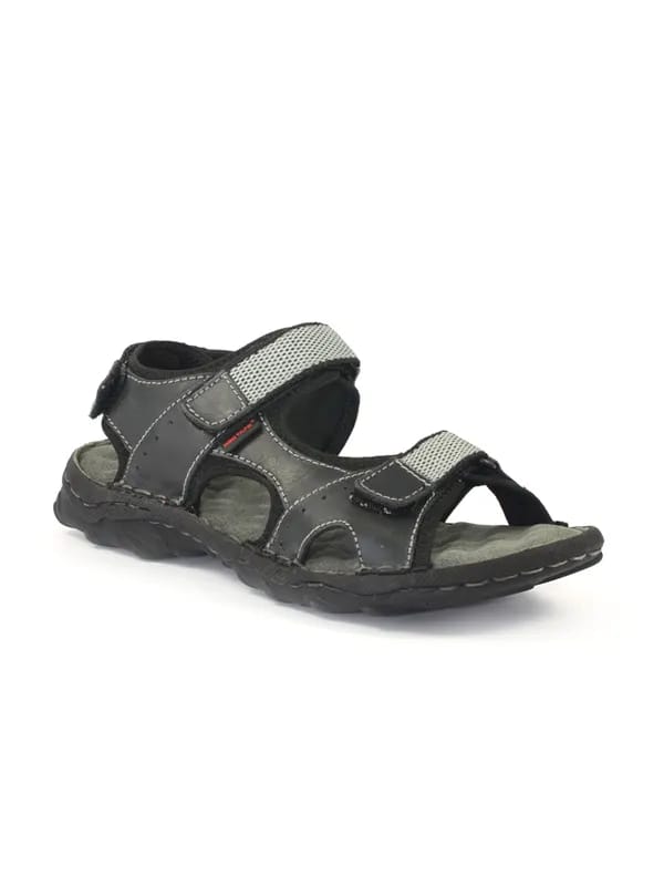 Red Tape Men Black Floater