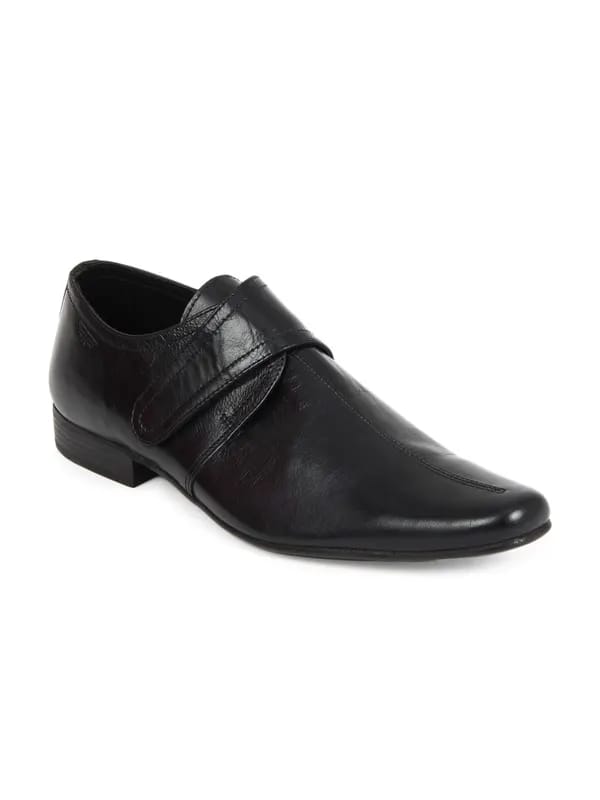 Red Tape Men Black Semi Formal Shoes